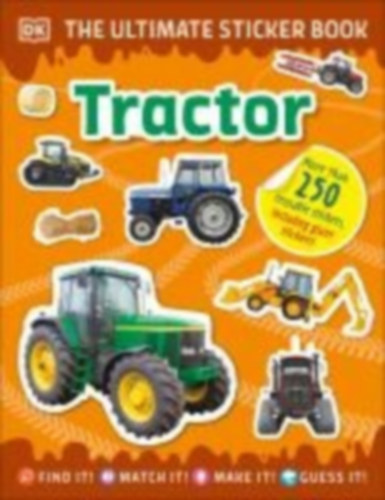 DK: The Ultimate Sticker Book Tractor idegen