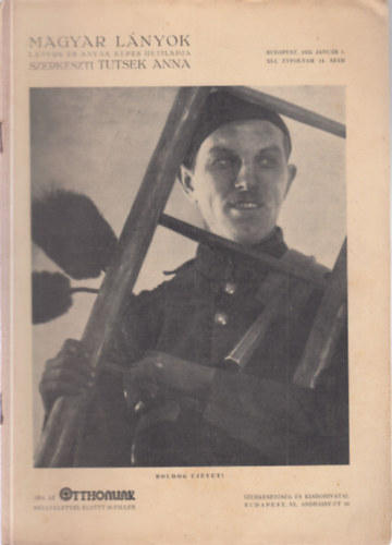 Tutsek Anna (szerk.): Magyar lányok 41. évfolyam (1935)- 39 db. szórvány lapszám antikvár