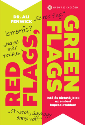 Dr. Ali Fenwick: Red Flags, Green Flags - Intő és biztató jelek az emberi kapcsolatokban könyv