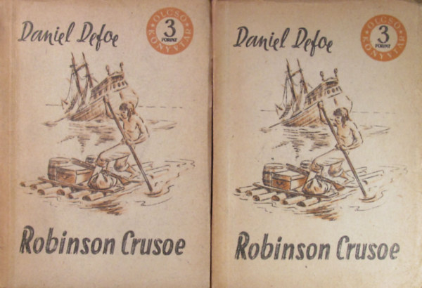 Daniel Defoe: Robinson Crusoe I-II. (olcsó könyvtár) antikvár