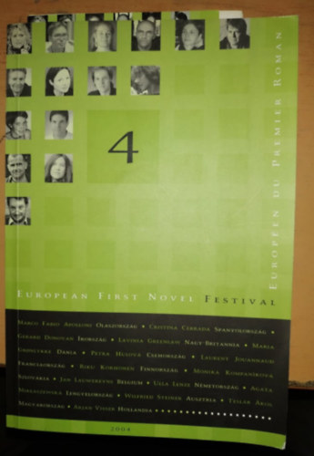 Karádi Éva: Európai elsőkönyvesek fesztiválja 2004. ápr. 22-25. könyv
