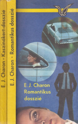 E. J. Charon: 2 db. Albatrosz könyvek (Romantikus dosszié + Kaszinókert-dosszié) antikvár