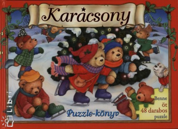 Karácsony - Puzzle-könyv antikvár