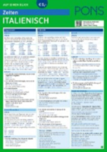 PONS Zeiten auf einen Blick Italienisch idegen