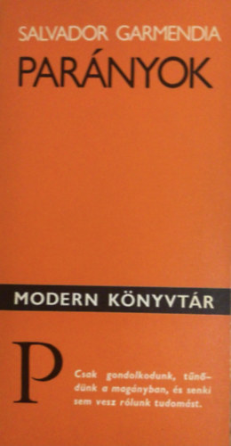 Salvador Garmendia: Parányok antikvár
