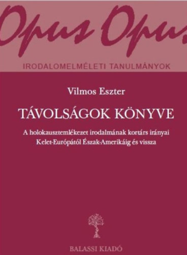 Vilmos Eszter: Távolságok könyve könyv