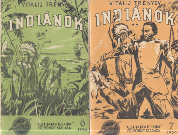 Vitalij Trenyev: Indiánok I-II. (Tudományos-fantasztikus elbeszélések 6-7.) antikvár