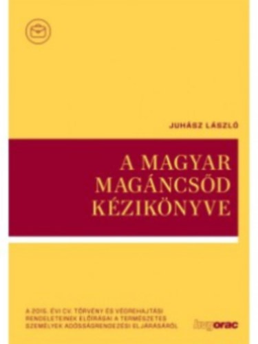 A magyar magáncsőd kézikönyve akciós termékkép 1