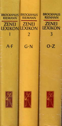 Carl Dahlhaus-Hans Heinrich Eggebrecht (szerk.): Brockhaus-Riemann - Zenei lexikon I-III. (A-F - G-N - O-Z) antikvár