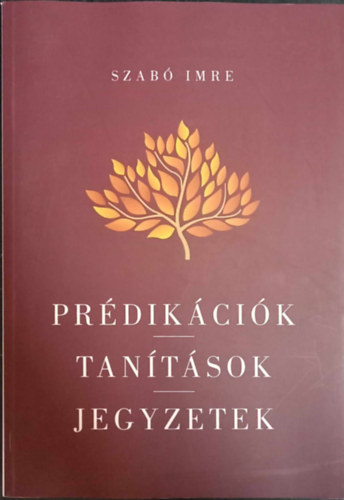 Szabó Imre: Prédikációk Tanítások Jegyzetek antikvár