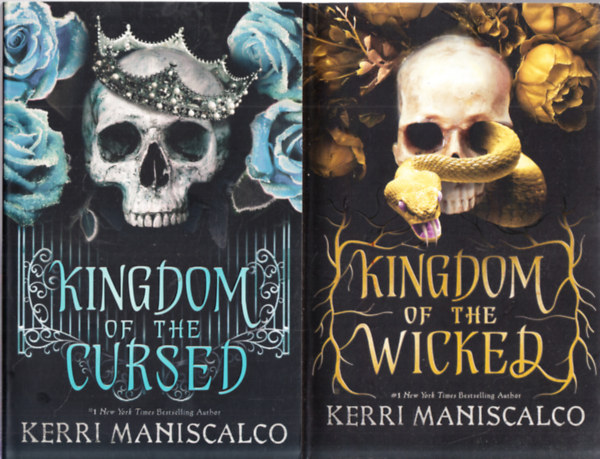 Kerri Maniscalco: Kingdom of the Wicked + Kingdom of the Cursed antikvár