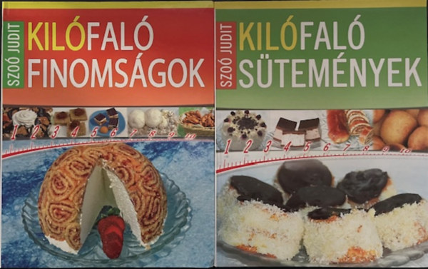 Szoó Judit: Kilófaló könyvcsomag (2 kötet 📚) antikvár