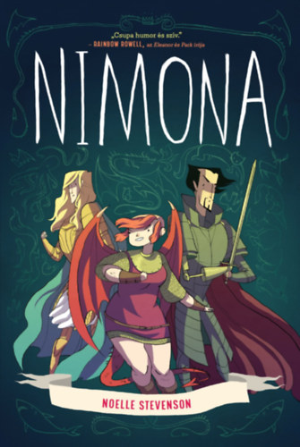 Noelle Stevenson: Nimona könyv