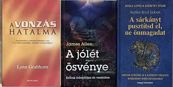 Lynn Grabhorn, James Allen, Stephen Royal Jackson: Életmód könyvcsomag (3 kötet) antikvár