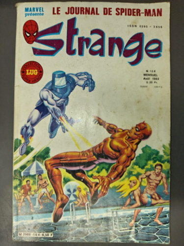 Marvel Présente: Strange: Le Journal de Spider-Man N. 164. (1983 Août; ISSN: 0395 - 3696) antikvár