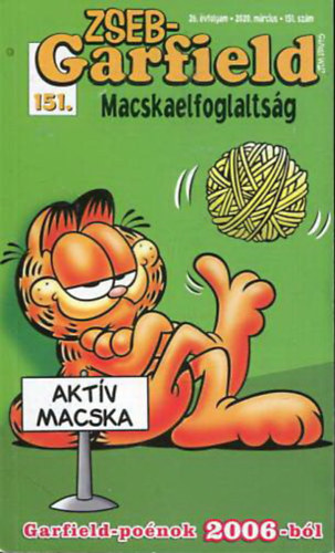 Jim Davis: ZsebGarfield 151. - Macskaelfoglaltság antikvár