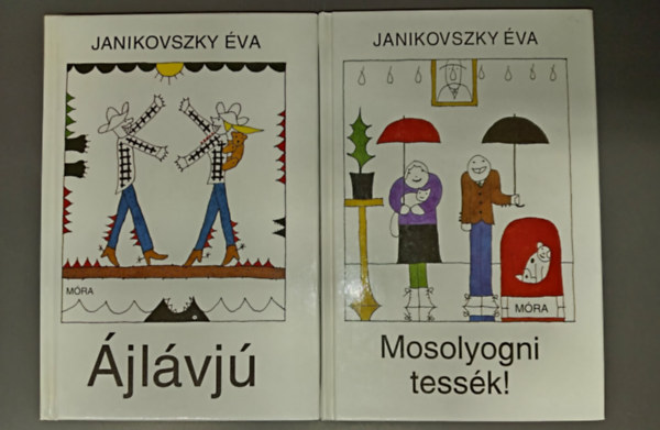 Janikovszky Éva: Mosolyogni tessék! + Ájlávjú (2 kötet ) antikvár