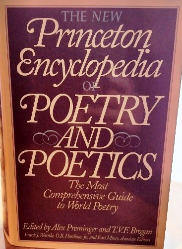 The New Princeton Encyclopedia of Poetry and Poetics antikvár