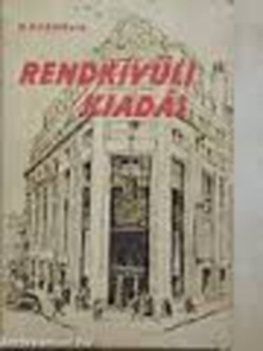 H. Parmelin: Rendkívüli kiadás antikvár