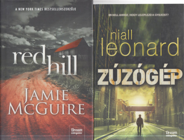 Jamie McGuire, Niall Leonard: 2 db. krimi (Red Hill + Zúzógép) antikvár