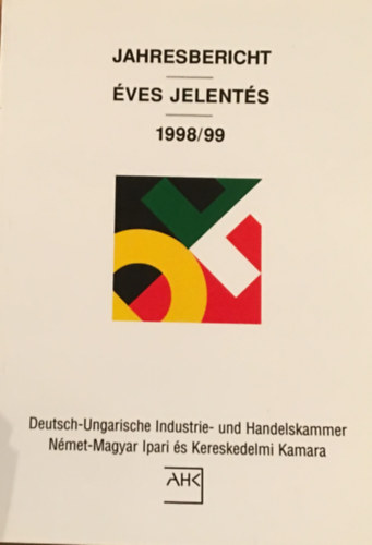 Jahresbericht - Éves jelentés 1998/99 antikvár