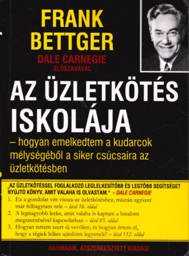 Frank Bettger: Az üzletkötés iskolája antikvár