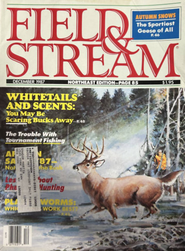 Field and Stream December 1987 antikvár