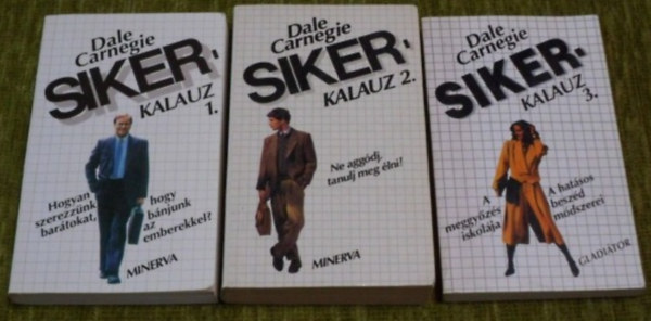 Carneige Dale: Siker kalauz I-III antikvár