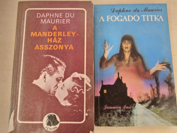 Daphne Du Maurier: 2db Maurier kötet: A Manderley-ház asszonya + A fogadó titka antikvár