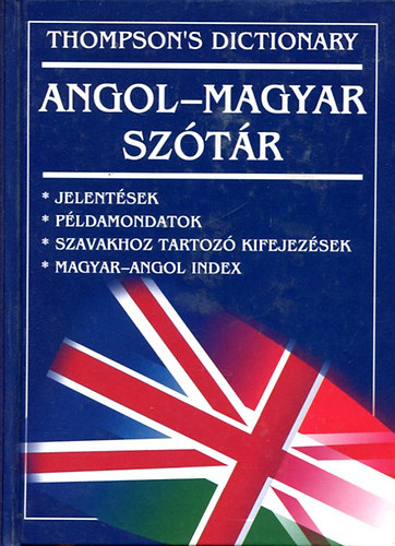 Thompson's Dictionary Angol-Magyar szótár antikvár