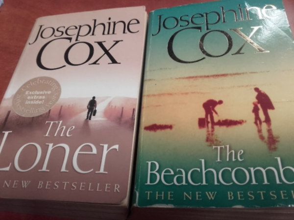 Josephine Cox: 3 db Josephine Cox könyv angolul :The Beachcomber,The Loner,The Devil You Know idegen