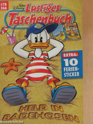 Walt Disney: Lustiges Taschenbuch LTB 366 - Held in Badehosen antikvár