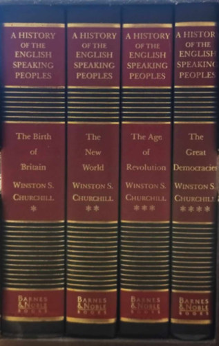 Winston S. Churchill: A history of the English-Speaking Peoples I-IV. antikvár