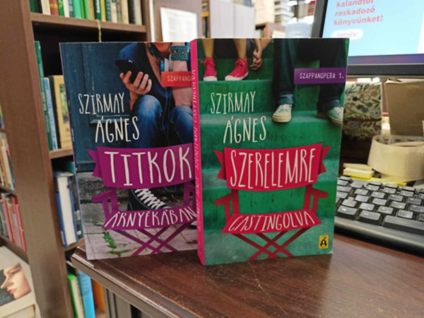 Szirmay Ágnes: Szappanopera sorozat: Szerelemre castingolva+ Titkok árnyékában (2 db) antikvár