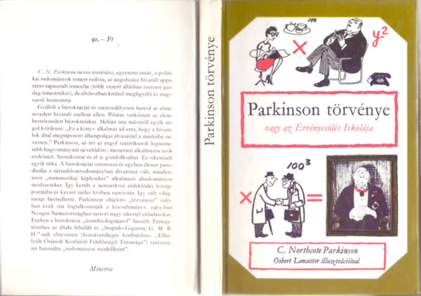 C. Northcote Parkinson: Parkinson törvénye vagy az Érvényesülés Iskolája (Osbert Lancaster illusztrációival) antikvár