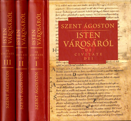 Szent Ágoston: Isten városáról - De Civitate Dei I - III. antikvár
