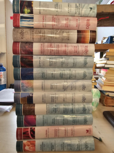 Jeffrey Archer, Lee Child, David Baldacci, C. J. Sansom, Jeffery Deaver, Nicholas Sparks, Michael Palmer, James Patterson, James Patterson & Andrew Gross, Greg Iles: 12db Reader's Digest Válogatás, KÖNYVMENTŐ AJÁNLAT antikvár