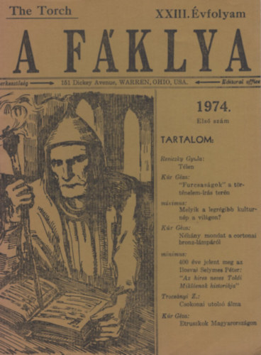 A fáklya - The Torch 13 db. lapszám antikvár