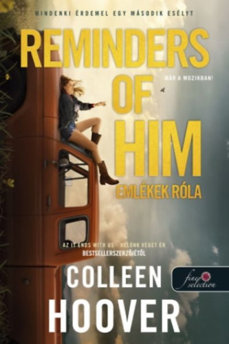 Colleen Hoover: Reminders of Him - Emlékek róla - Filmes borító könyv