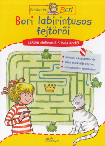 Bori labirintusos fejtörői könyv