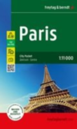 freytag & berndt Innenstadtplan Paris 1:11.000 idegen