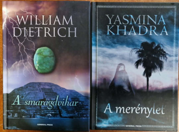 Yasmina Khadra, William Dietrich: 2db könyv:A smaragdvihar+A merénylet antikvár