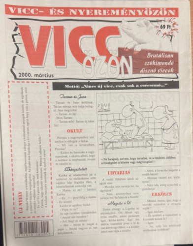 Vicc-özön 2000.március antikvár