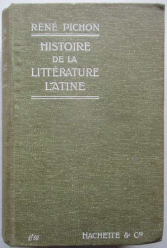 Historie de la Littérature latine antikvár