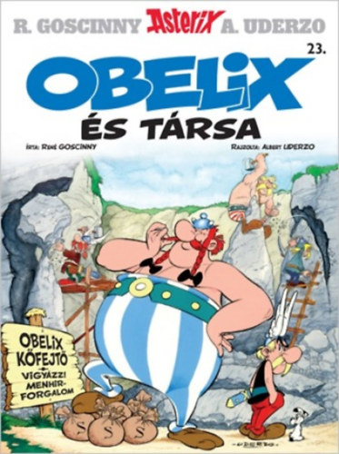 René Goscinny, Albert Uderzo: Asterix 23. - Obelix és társa könyv