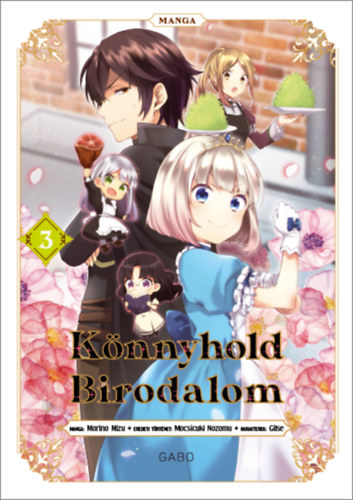 Mocsicuki Nozomu: Könnyhold Birodalom 3. (manga) könyv