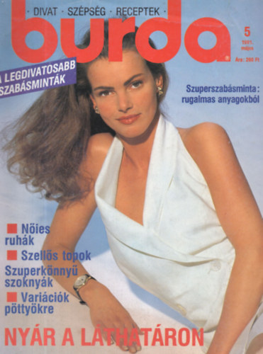 ismeretlen: Burda 1991. május antikvár