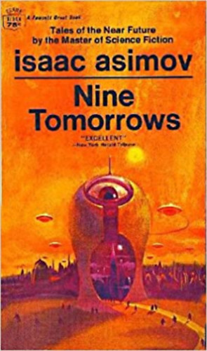 Isaac Asimov: Nine tomorrows antikvár