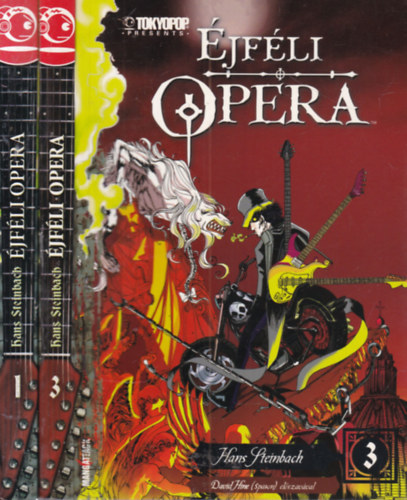 Hans Steinbach: 2 db Éjféli opera kötet (1 és 3 -as rész) antikvár