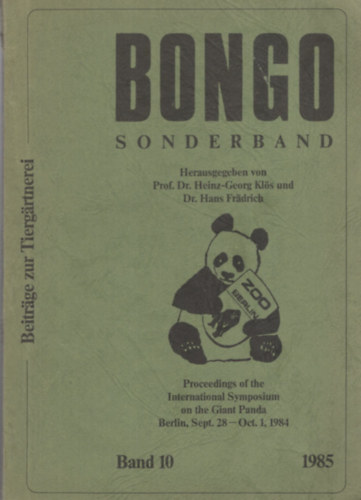 Proceedings of the International Symposium on the Giant Panda antikvár